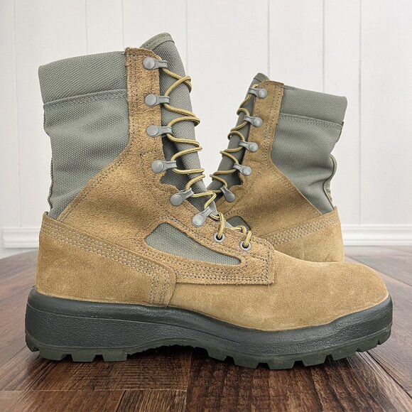 Belleville Combat Boot AFTW 16-D-1023 Goretex Vibram Safe Fly USA Made Size 10.5 - Picture 5 of 15